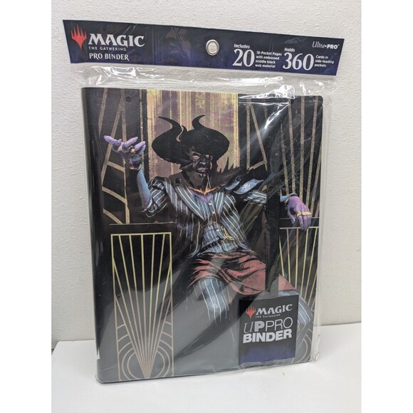 Magic The Gathering Streets of New Capenna Ob Nixilis Elspeth Card Binder NEW - Picture 1 of 8